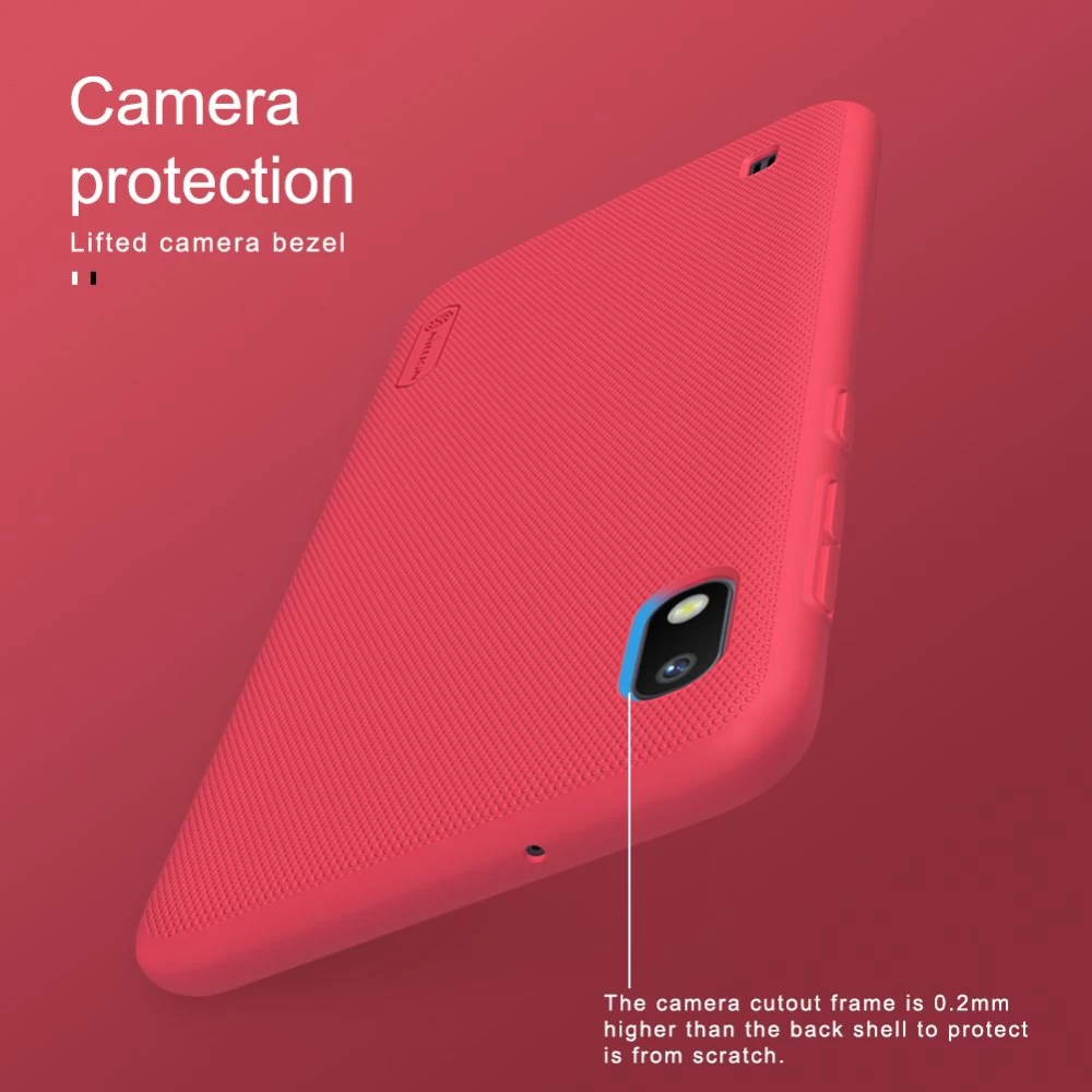 Samsung Galaxy A10 чехол золотой Nillkin Super Frosted Shield