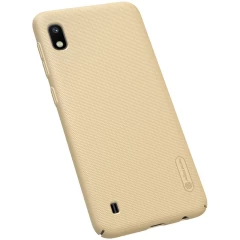 Samsung Galaxy A10 чехол золотой Nillkin Super Frosted Shield 