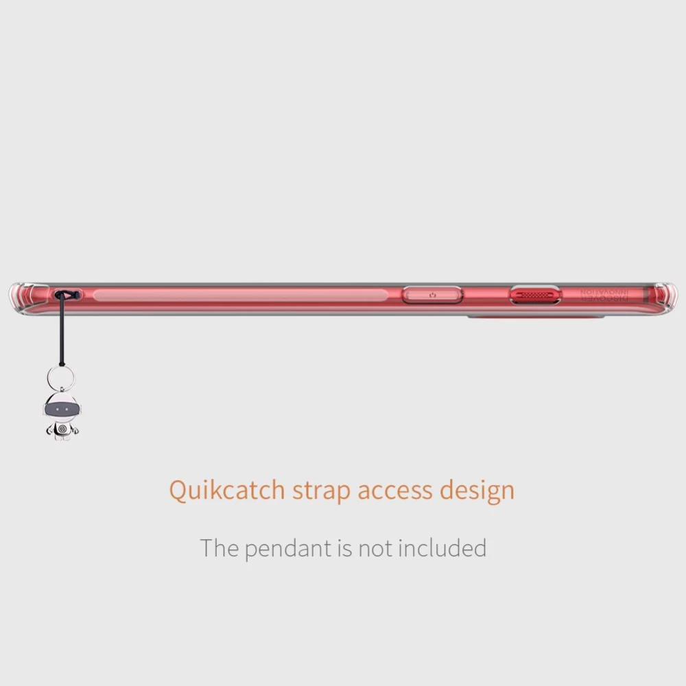OnePlus 7 vāciņš caurspīdīgs TPU