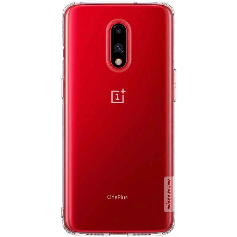 OnePlus 7 vāciņš caurspīdīgs TPU