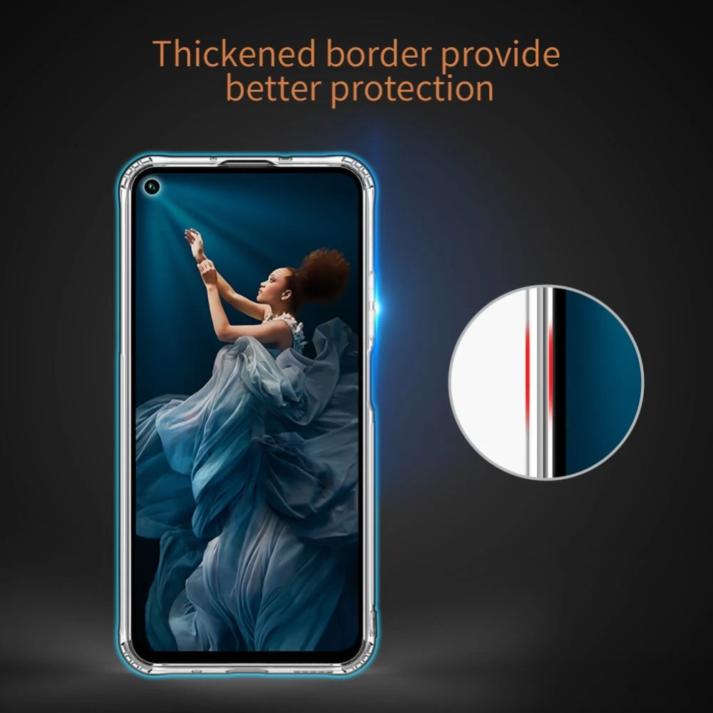 Honor 20 vāciņš caurspīdīgs TPU  Huawei