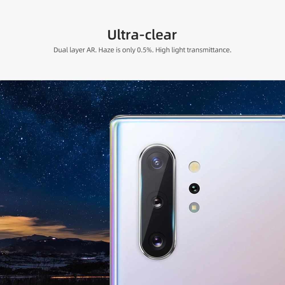 Samsung Galaxy Note 10 aizsargstikls  InvisiFilm AR camera protective film
