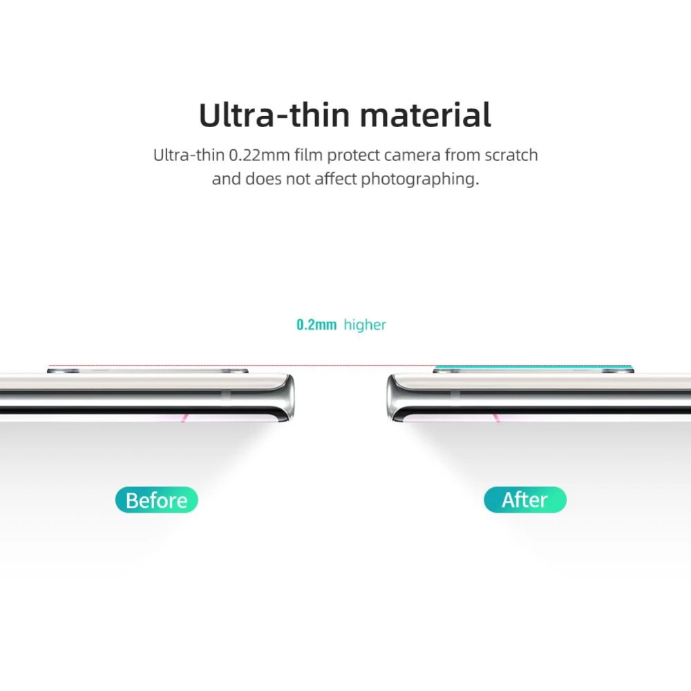 Samsung Galaxy Note 10 aizsargstikls  InvisiFilm AR camera protective film