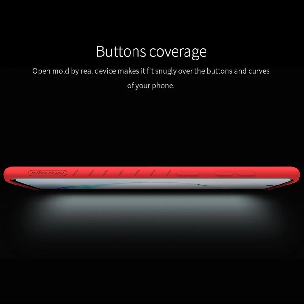 Samsung Galaxy Note 10 vāciņš melns Rubber Wrapped