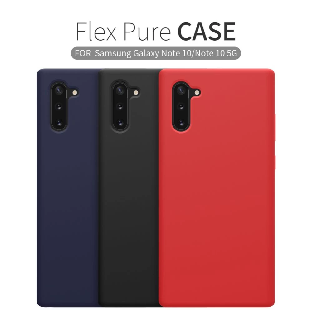 Samsung Galaxy Note 10 vāciņš sarkans Flex Pure