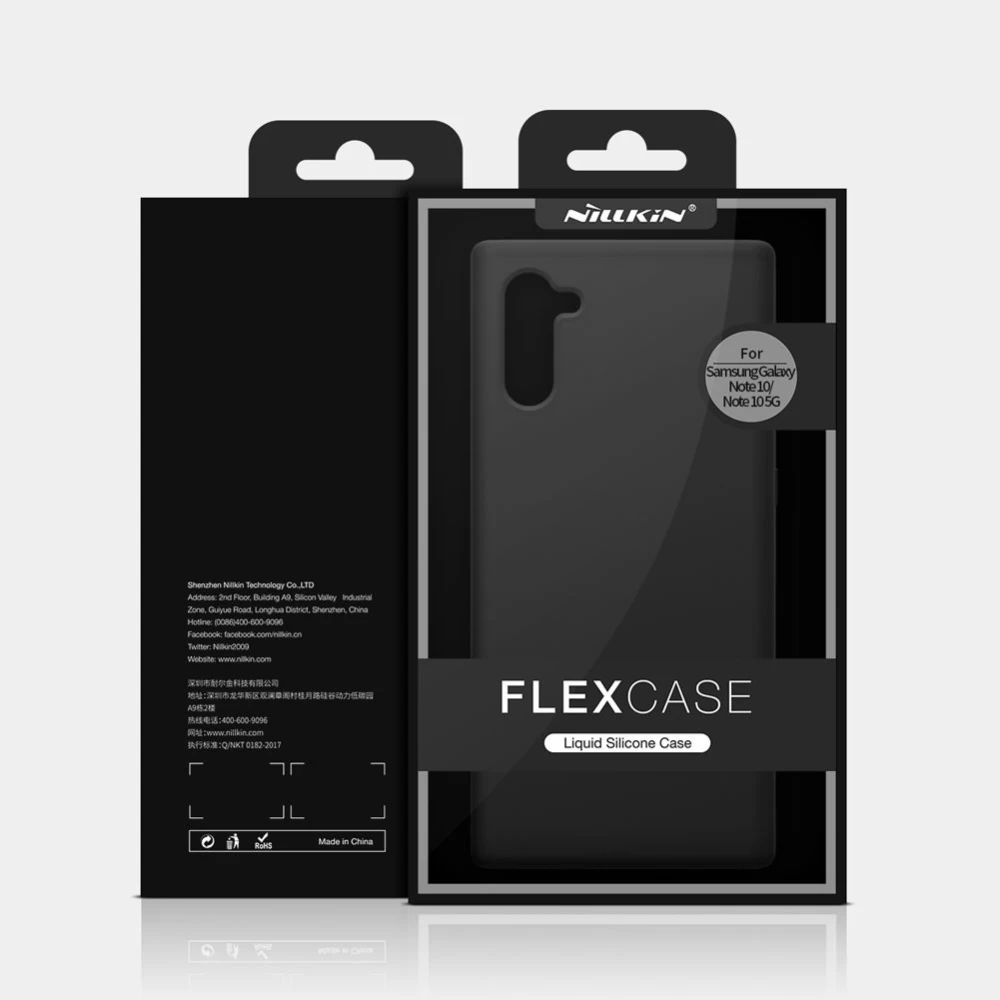 Samsung Galaxy Note 10 vāciņš sarkans Flex Pure