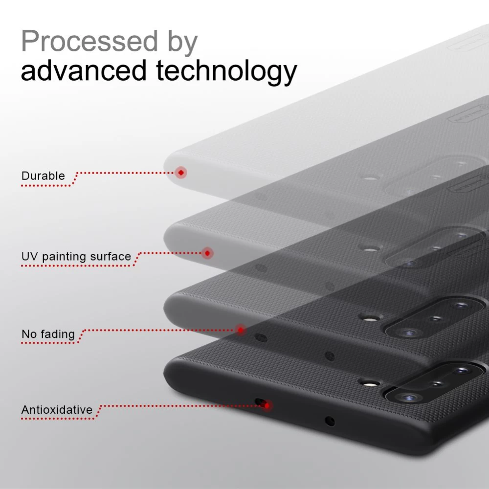 Samsung Galaxy Note 10 vāciņš zeltīts Super Frosted Shield