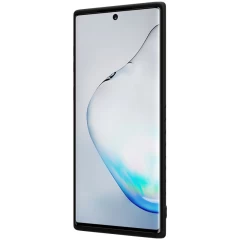 Samsung Galaxy Note 10 dėklas Juoda Rubber Wrapped 