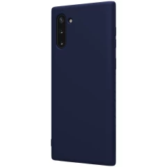 Samsung Galaxy Note 10 dėklas mėlyna Rubber Wrapped 