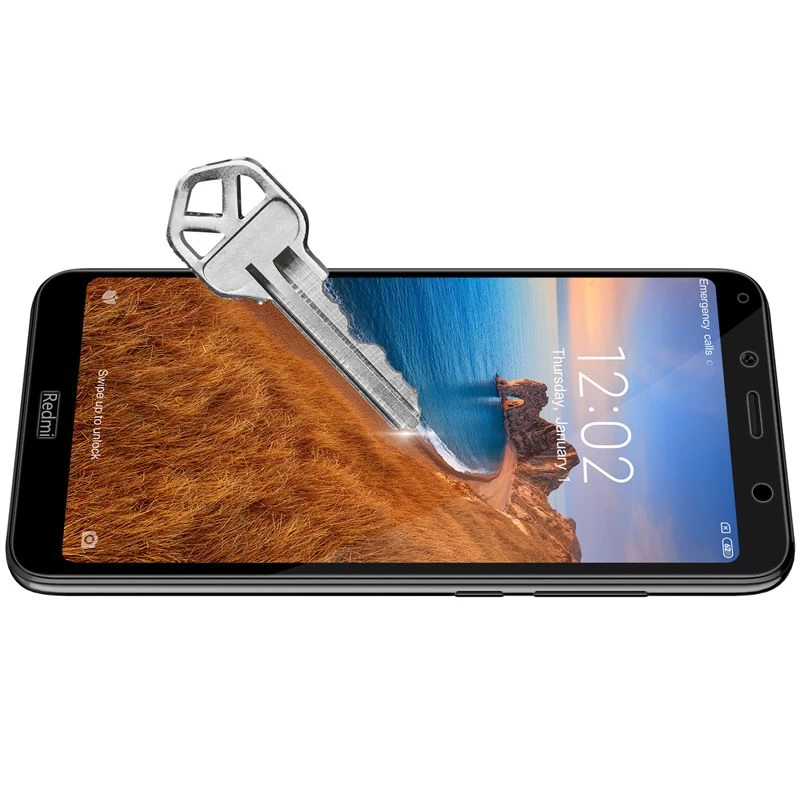 Xiaomi RedMi 7A aizsargstikls melns CP+PRO Tempered Glass Redmi