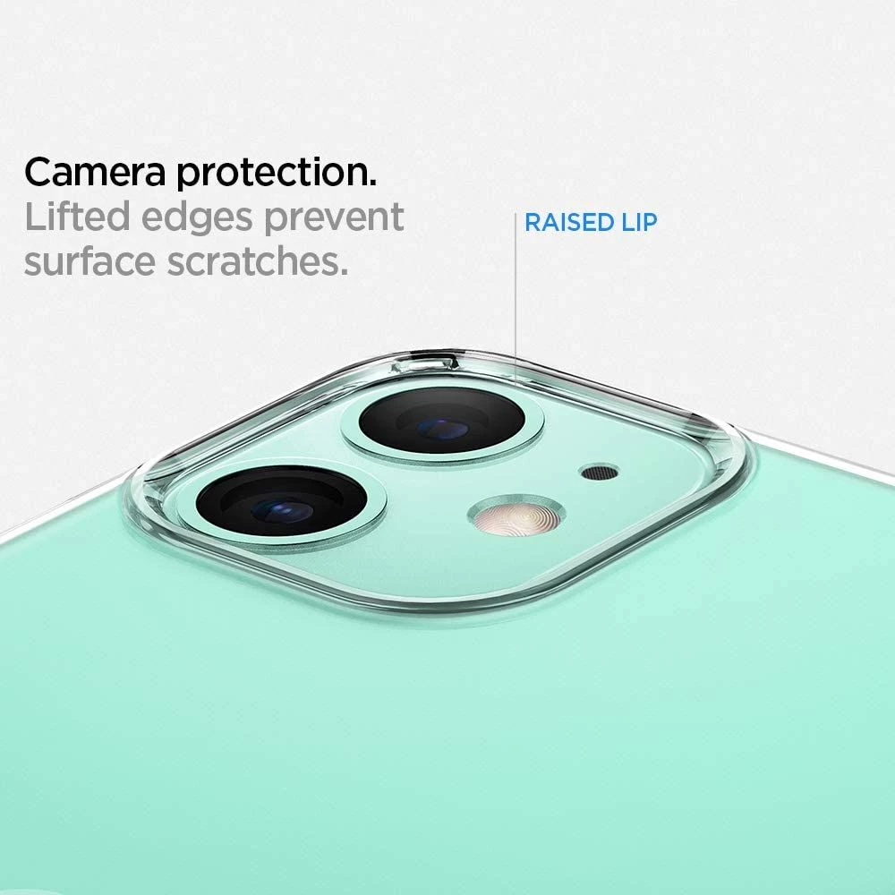 Apple iPhone 11 vāciņš caurspīdīgs SPIGEN Liquid Crystal