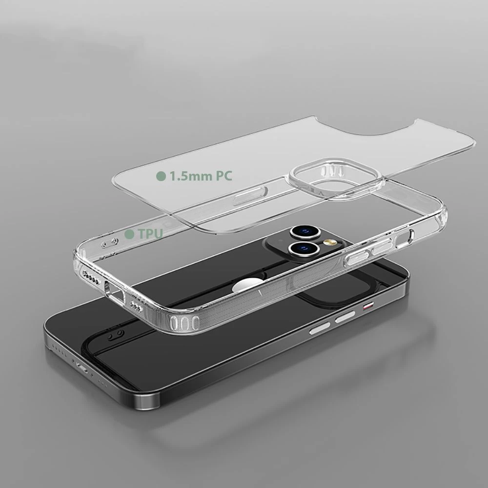 Apple iPhone 11 vāciņš caurspīdīgs TECH-PROTECT Flexair Hybrid