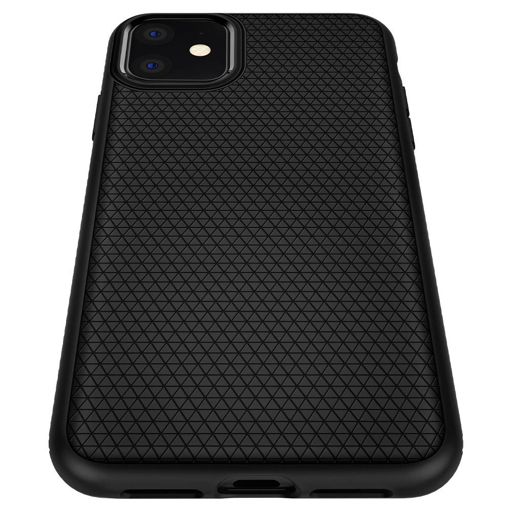 Apple iPhone 11 vāciņš melns SPIGEN Liquid Air