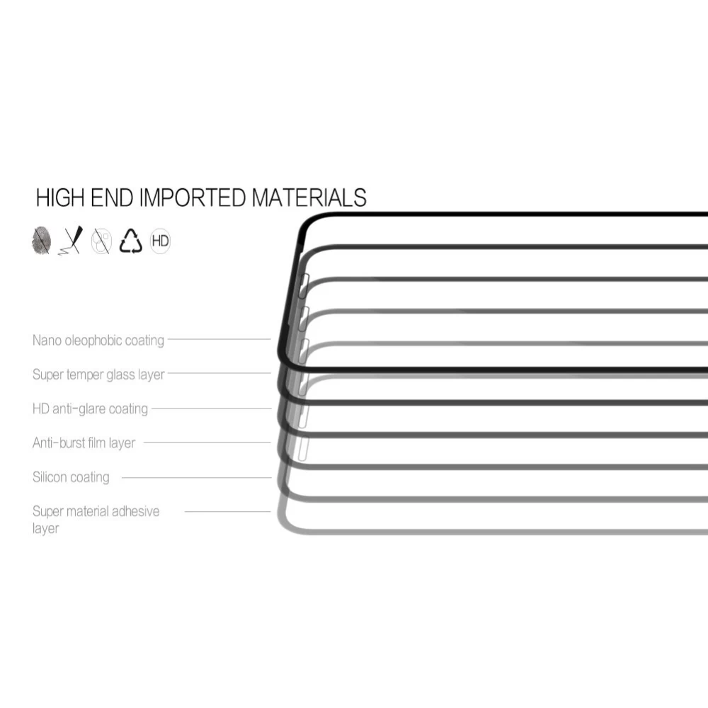 Apple iPhone 11 Pro aizsargstikls  Nillkin CP+PRO Tempered Glass