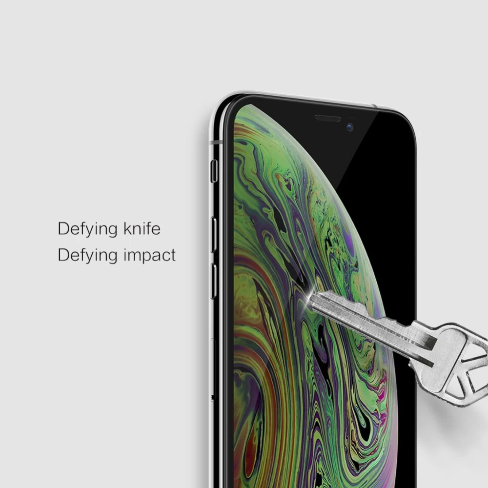 Apple iPhone 11 Pro aizsargstikls melns Nillkin 3D CP+MAX Tempered Glass