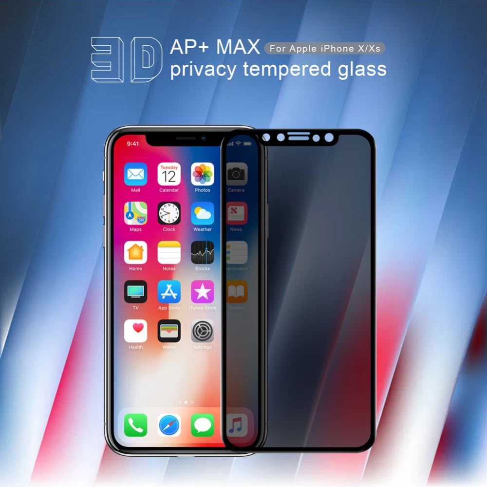 Apple iPhone 11 Pro Tempered glass black Nillkin 3D AP+MAX Glass