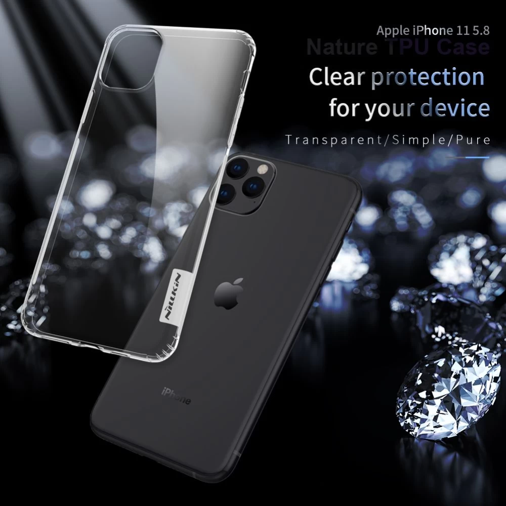Apple iPhone 11 Pro vāciņš caurspīdīgs Nillkin TPU