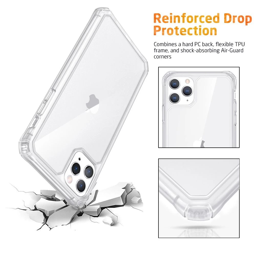 Apple iPhone 11 Pro suojakuori läpinäkyvä ESR Cloud Armor Matte
