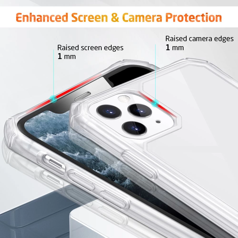 Apple iPhone 11 Pro suojakuori läpinäkyvä ESR Cloud Armor Matte