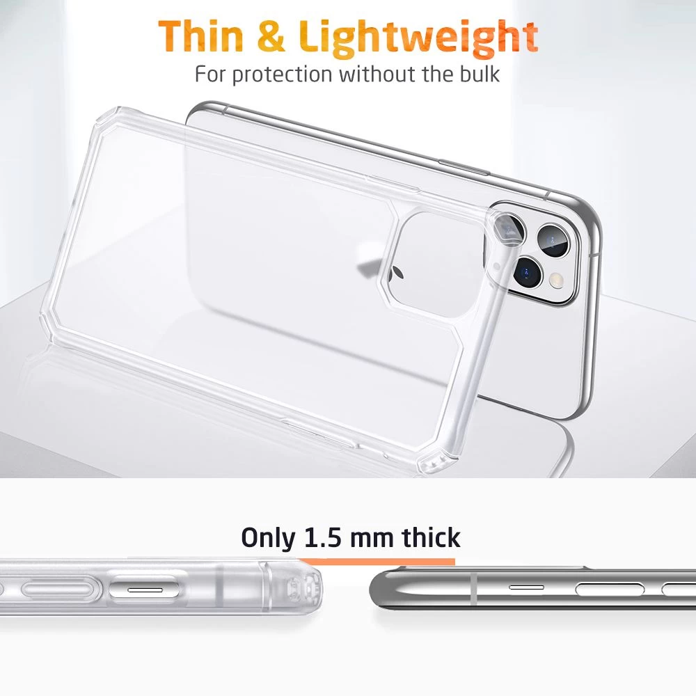 Apple iPhone 11 Pro suojakuori läpinäkyvä ESR Cloud Armor Matte