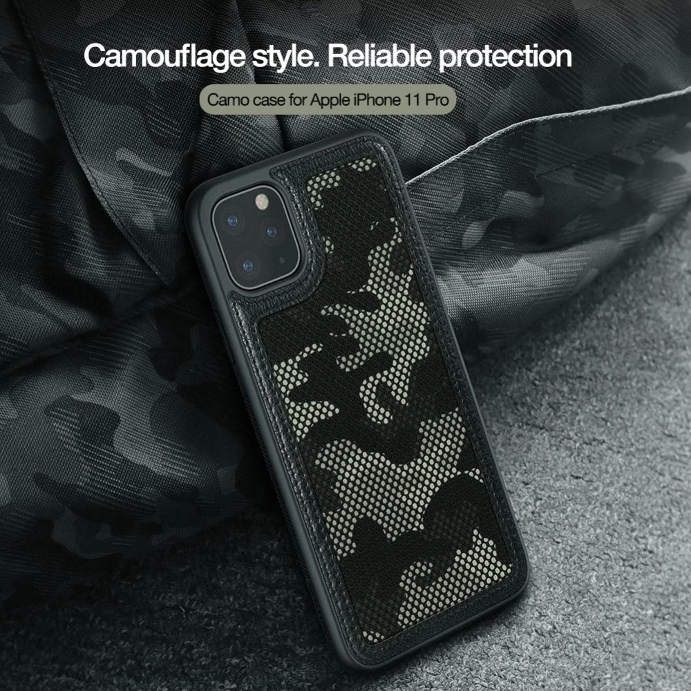 Apple iPhone 11 Pro suojakuori musta Nillkin Camo