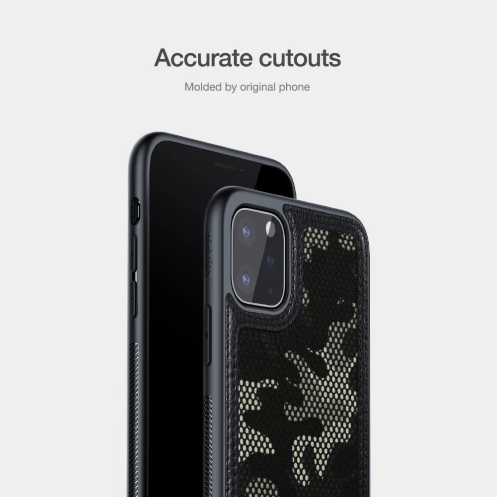 Apple iPhone 11 Pro suojakuori musta Nillkin Camo