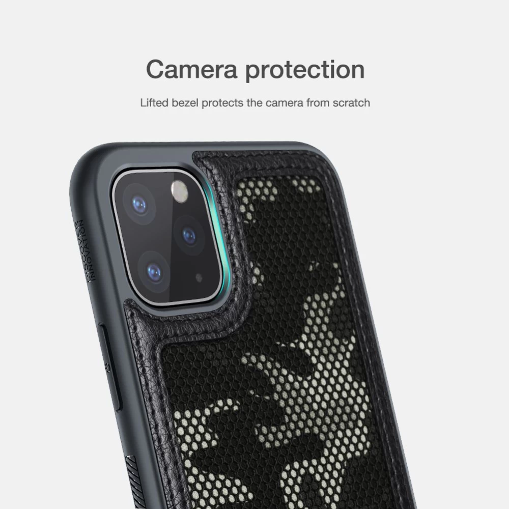 Apple iPhone 11 Pro suojakuori musta Nillkin Camo