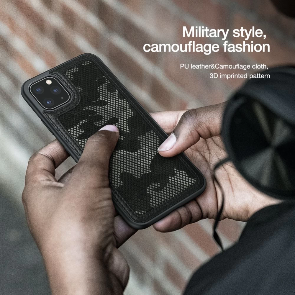 Apple iPhone 11 Pro suojakuori musta Nillkin Camo