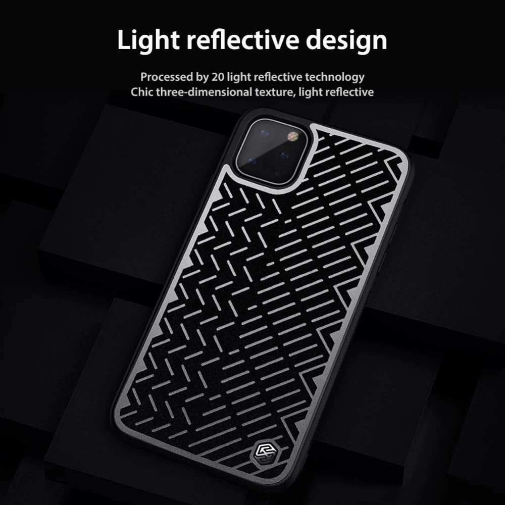 Apple iPhone 11 Pro case black Nillkin Herringbone