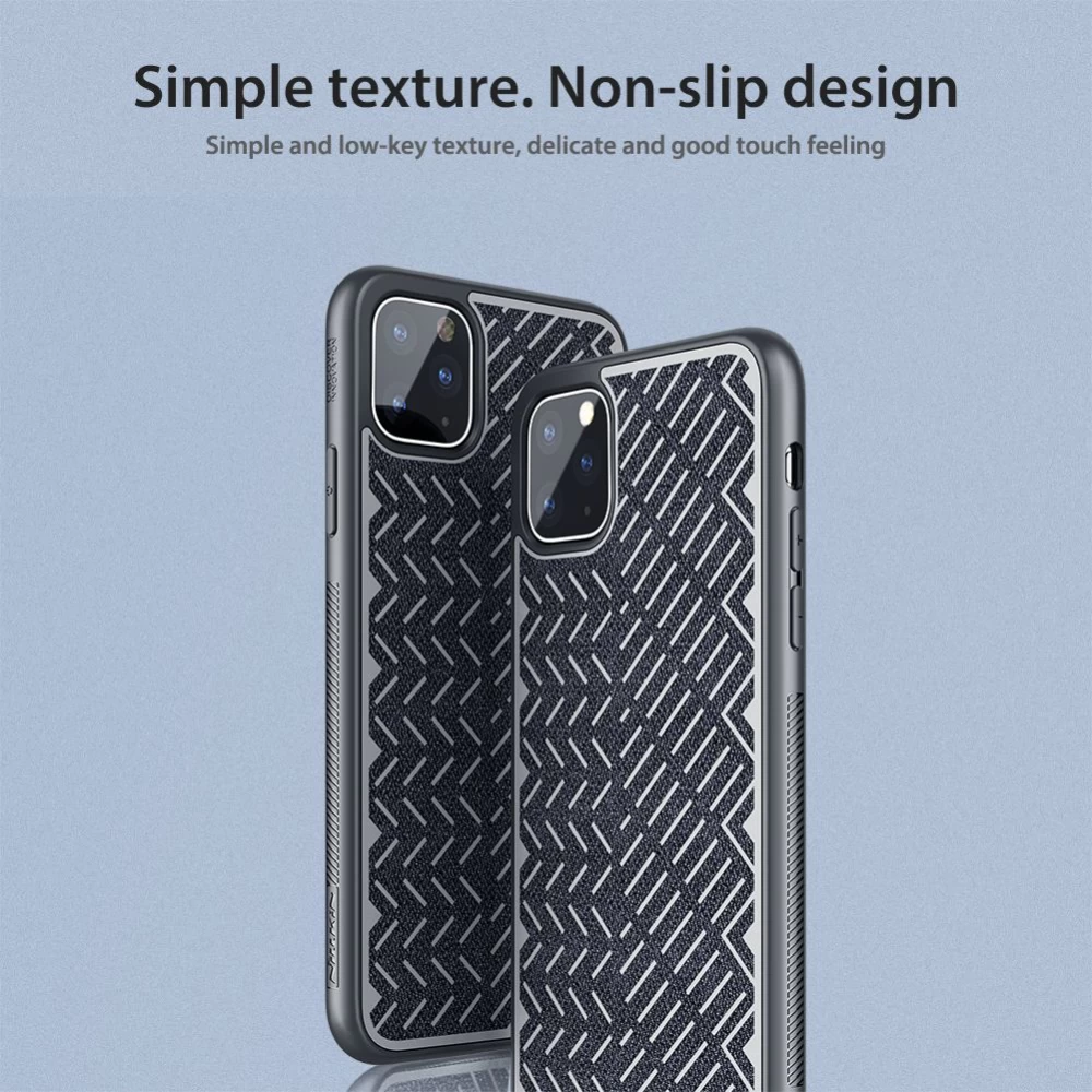 Apple iPhone 11 Pro case black Nillkin Herringbone