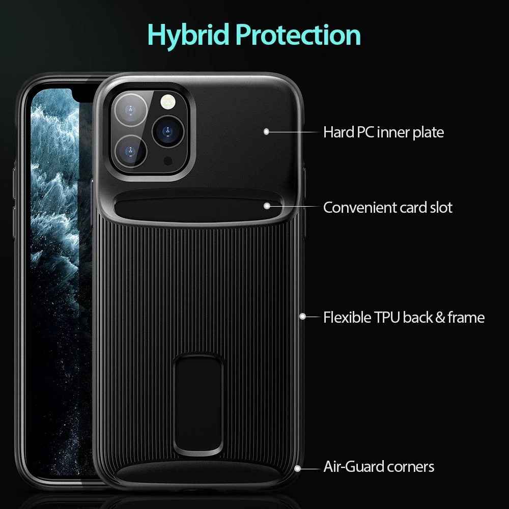 Apple iPhone 11 Pro ümbris must ESR Wallet Armor