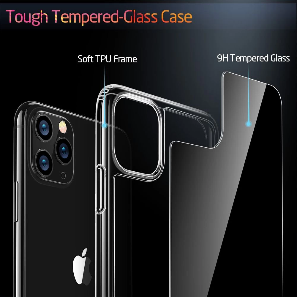 Apple iPhone 11 Pro skal svart ESR Ice Shield