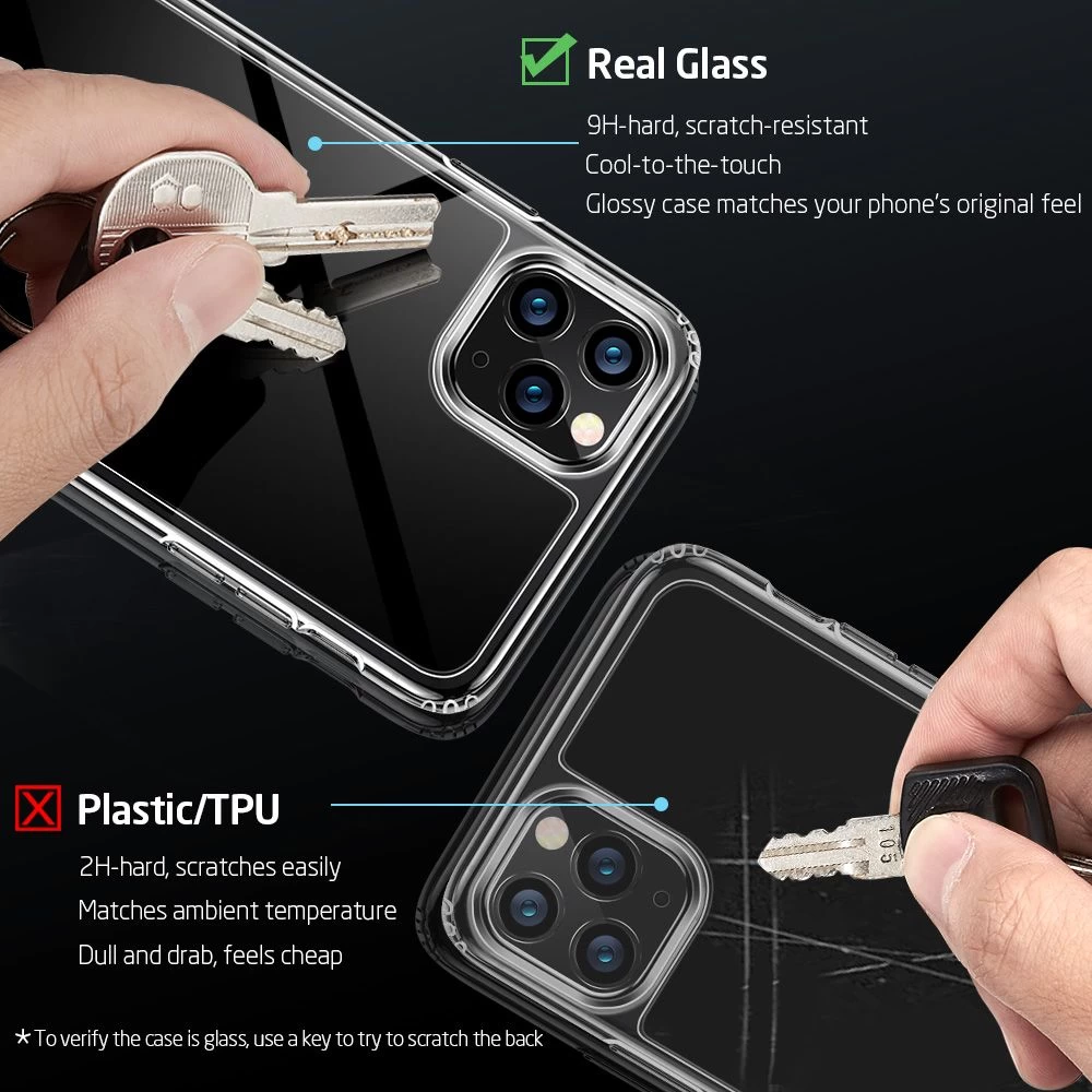 Apple iPhone 11 Pro skal svart ESR Ice Shield