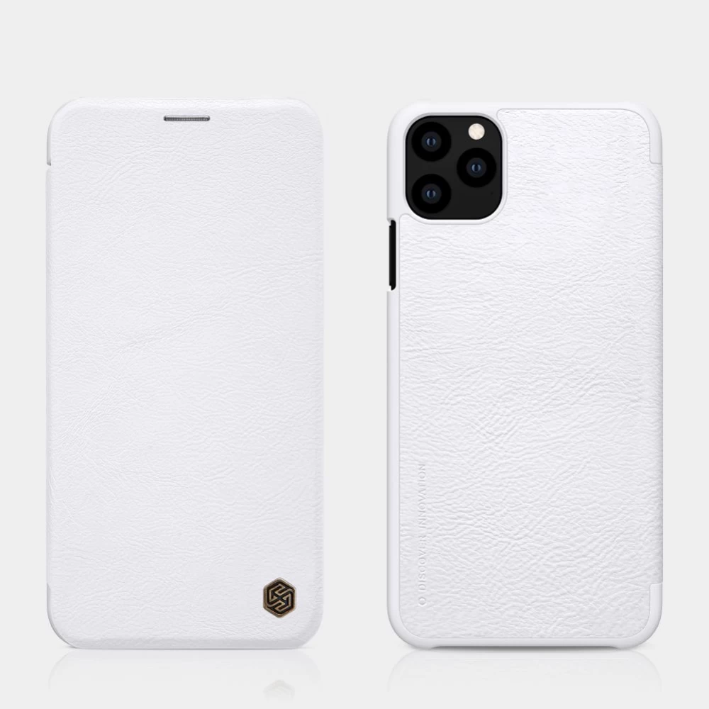 Apple iPhone 11 Pro fodral röd Nillkin Qin Leather