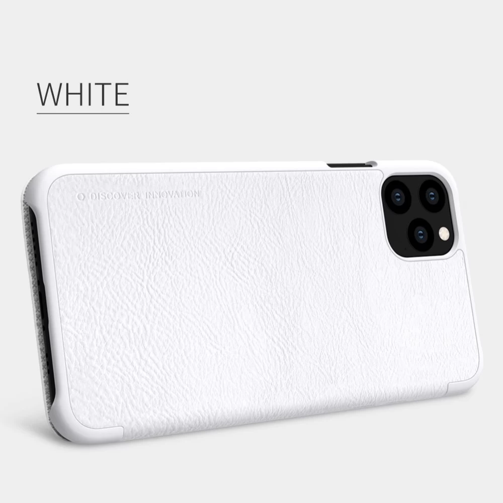 Apple iPhone 11 Pro fodral röd Nillkin Qin Leather