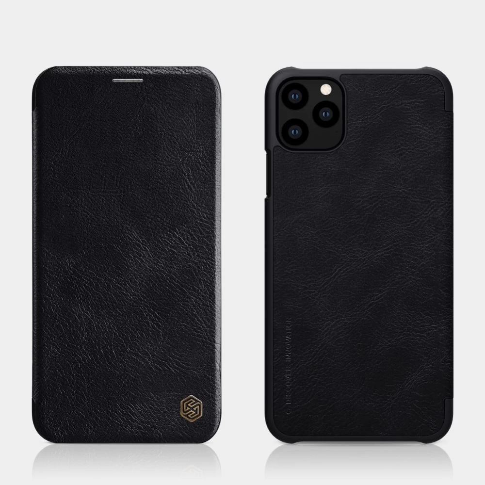 Apple iPhone 11 Pro fodral röd Nillkin Qin Leather