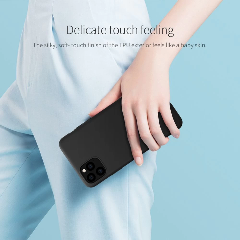 Apple iPhone 11 Pro vāciņš sarkans Nillkin Rubber Wrapped