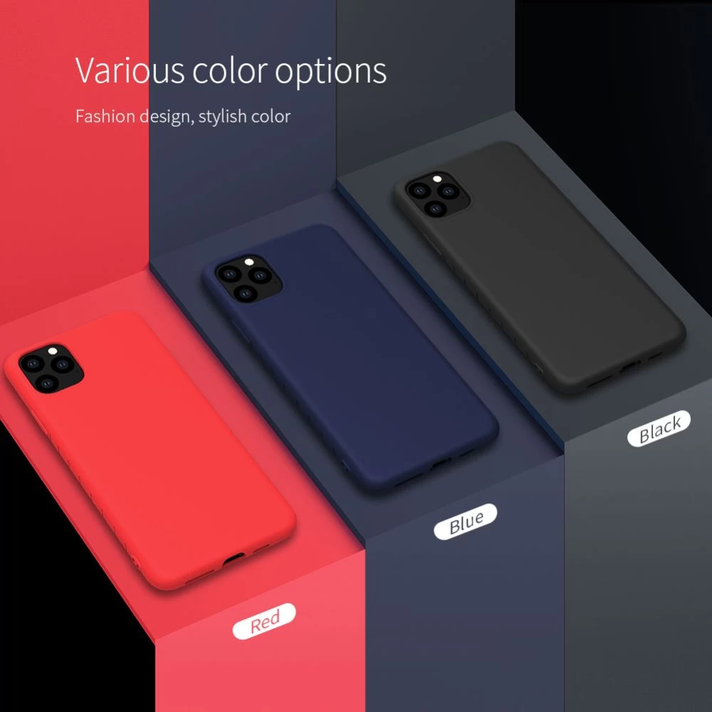 Apple iPhone 11 Pro vāciņš sarkans Nillkin Rubber Wrapped