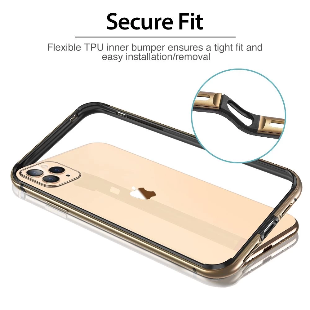 Apple iPhone 11 Pro vāciņš zeltīts ESR Edge Guard 