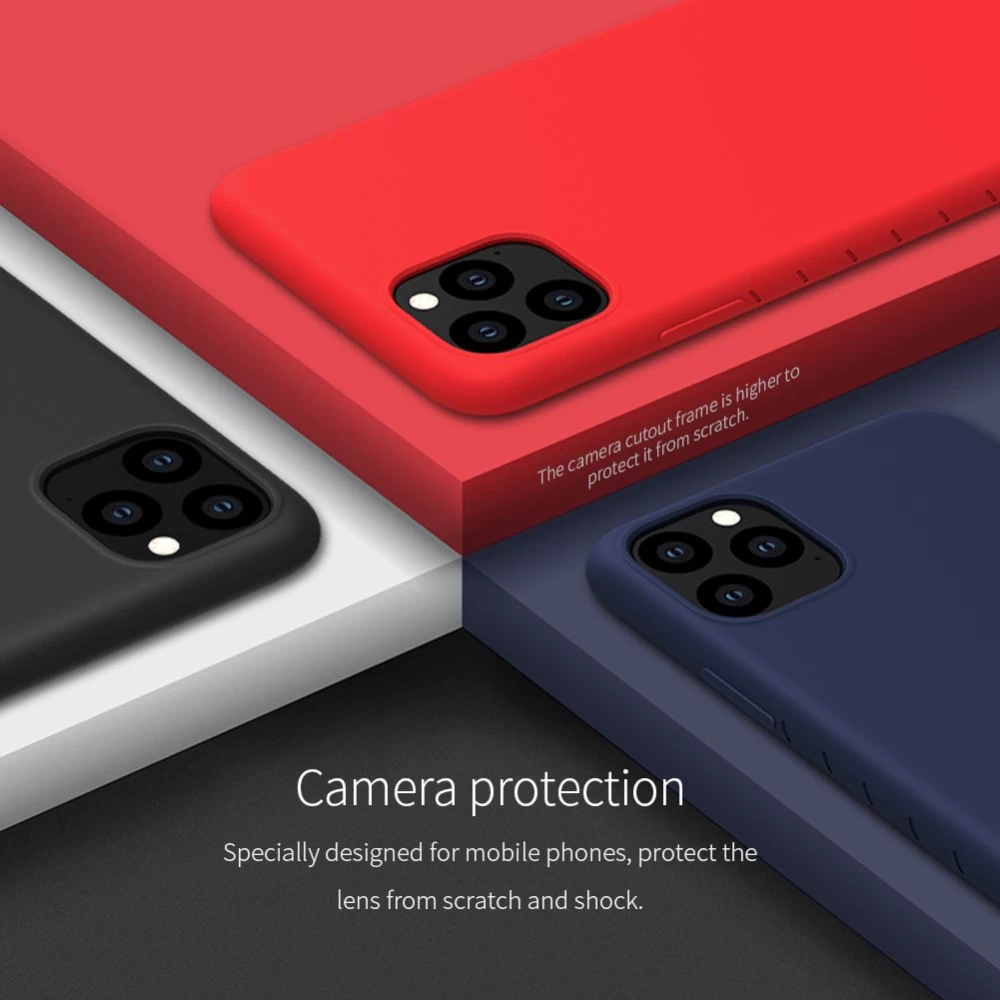 Apple iPhone 11 Pro vāciņš zils Nillkin Rubber Wrapped