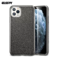 Apple iPhone 11 Pro vāciņš melns ESR Makeup Glitter 