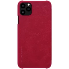 Apple iPhone 11 Pro fodral röd Nillkin Qin Leather 