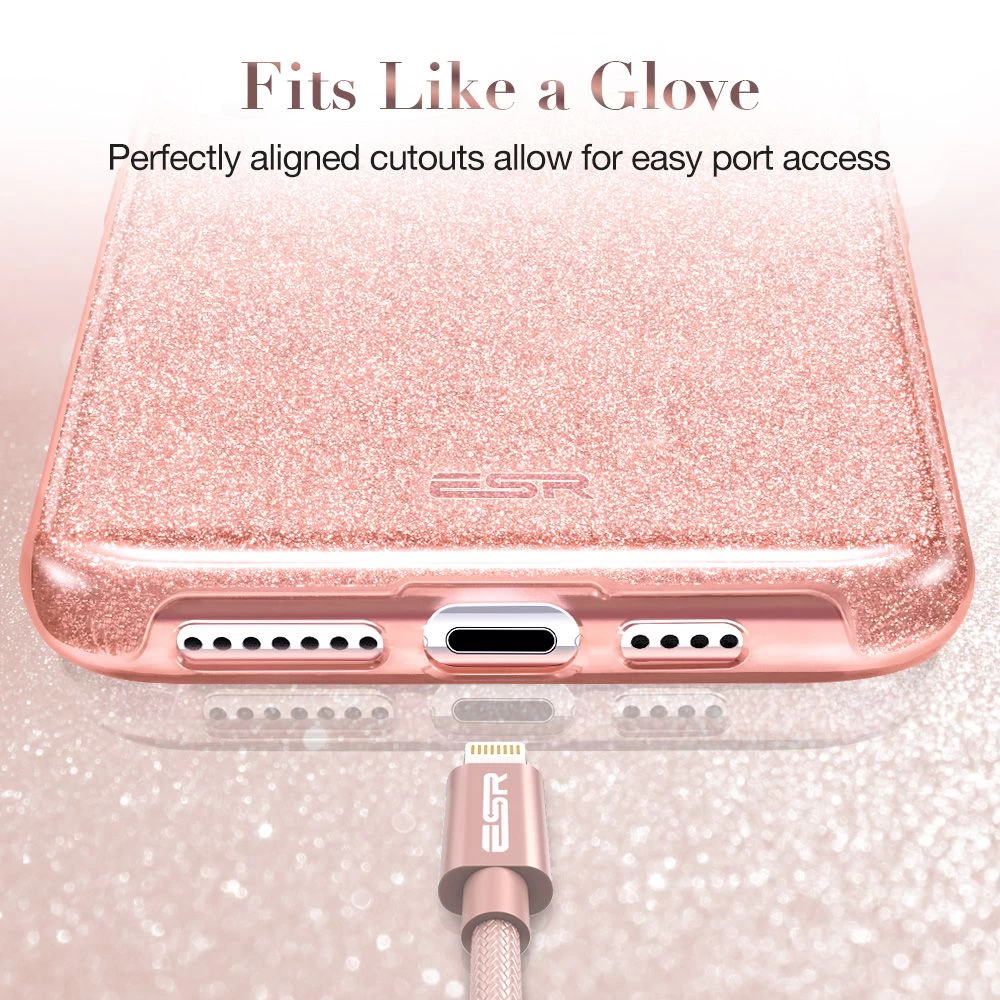 Apple iPhone 11 Pro Max vāciņš  ESR Makeup Glitter