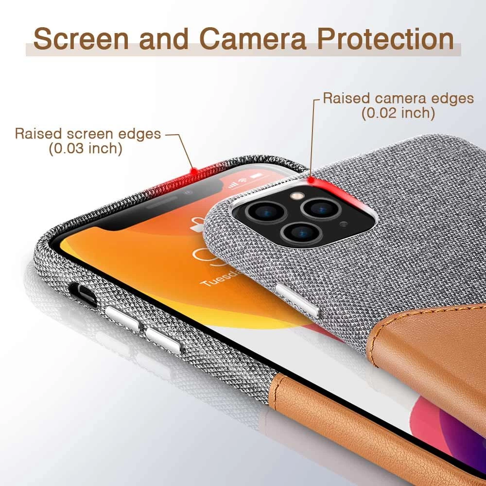 Apple iPhone 11 Pro Max vāciņš brūns ESR Metro Wallet
