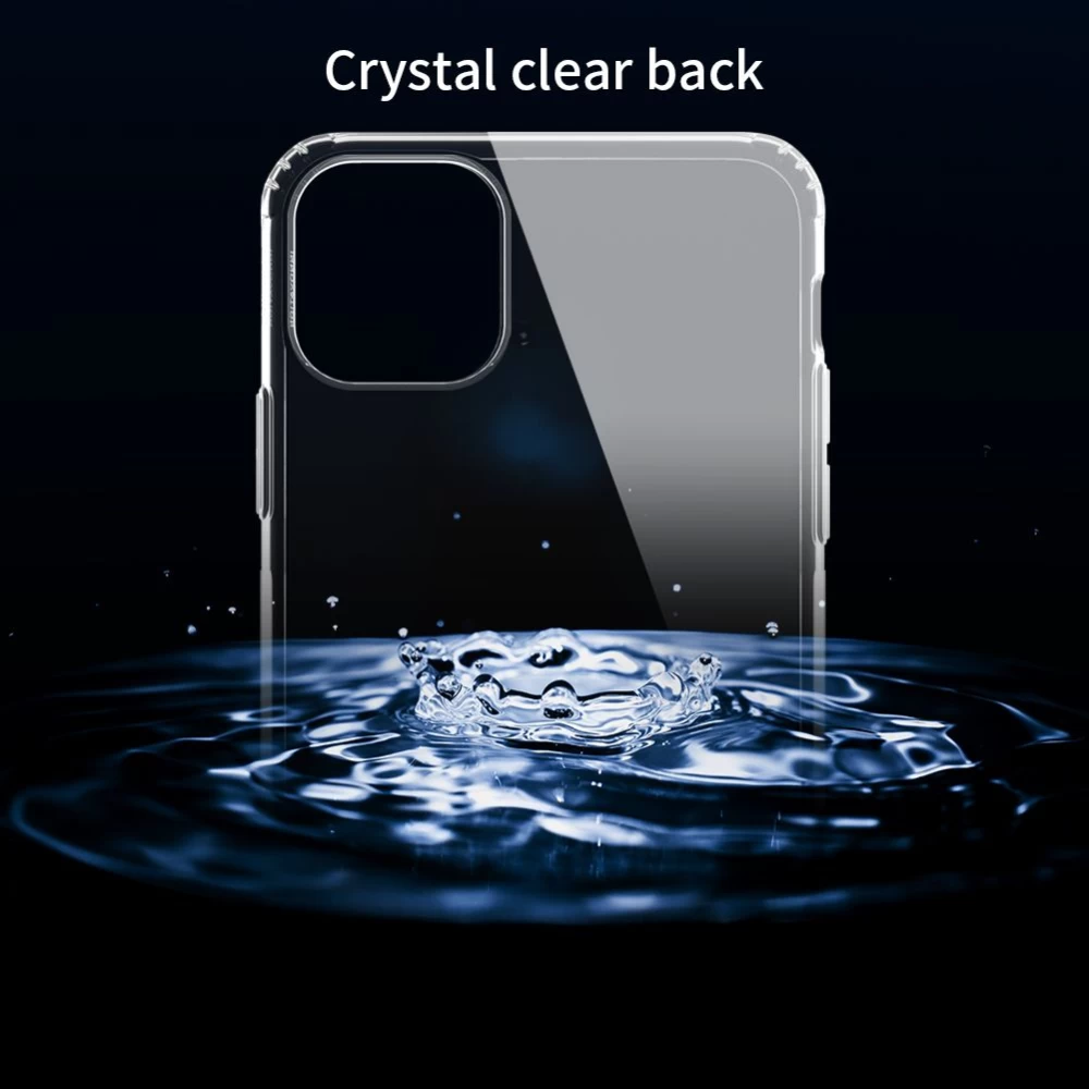 Apple iPhone 11 Pro Max vāciņš caurspīdīgs pelēks Nillkin TPU