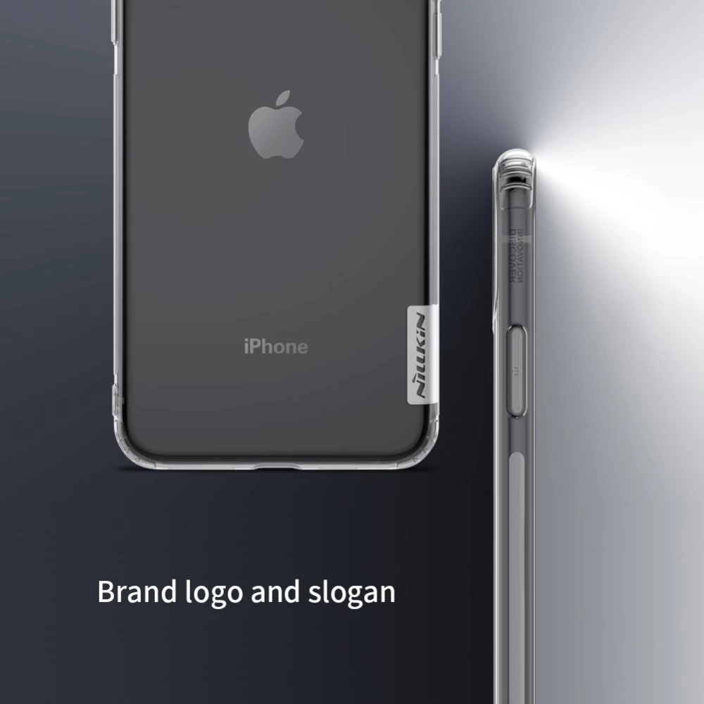 Apple iPhone 11 Pro Max vāciņš caurspīdīgs pelēks Nillkin TPU