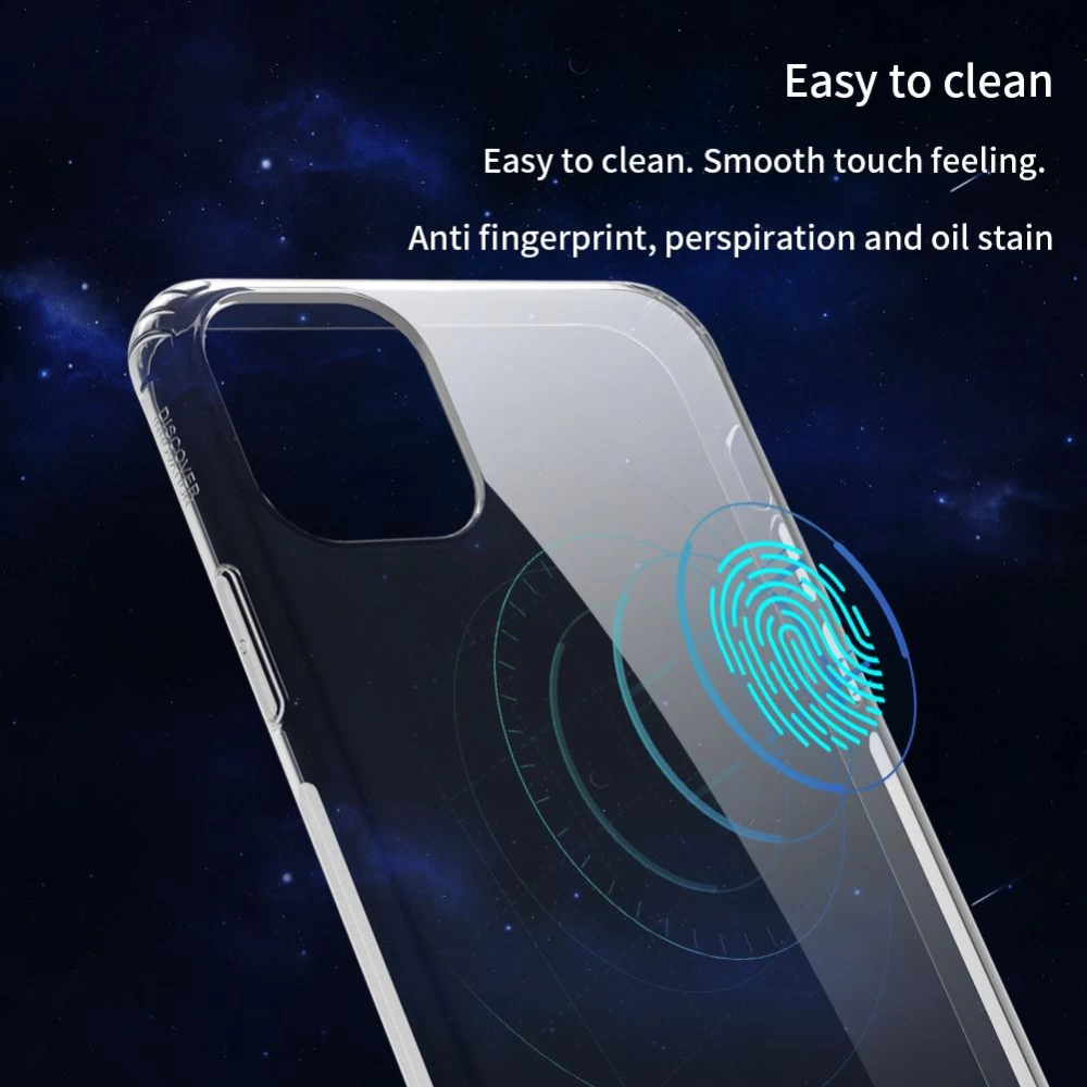 Apple iPhone 11 Pro Max vāciņš caurspīdīgs pelēks Nillkin TPU
