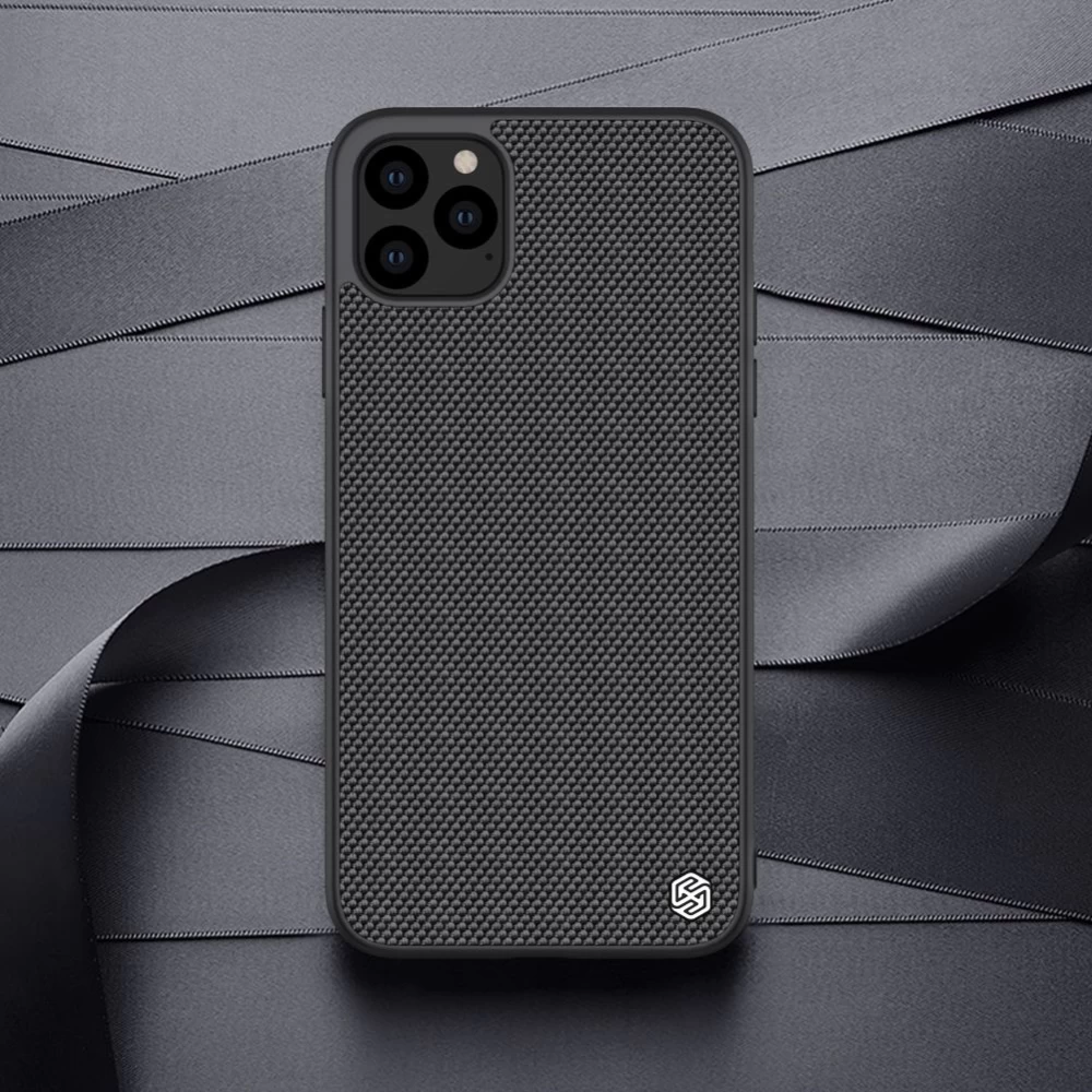 Apple iPhone 11 Pro Max vāciņš melns Nillkin Textured