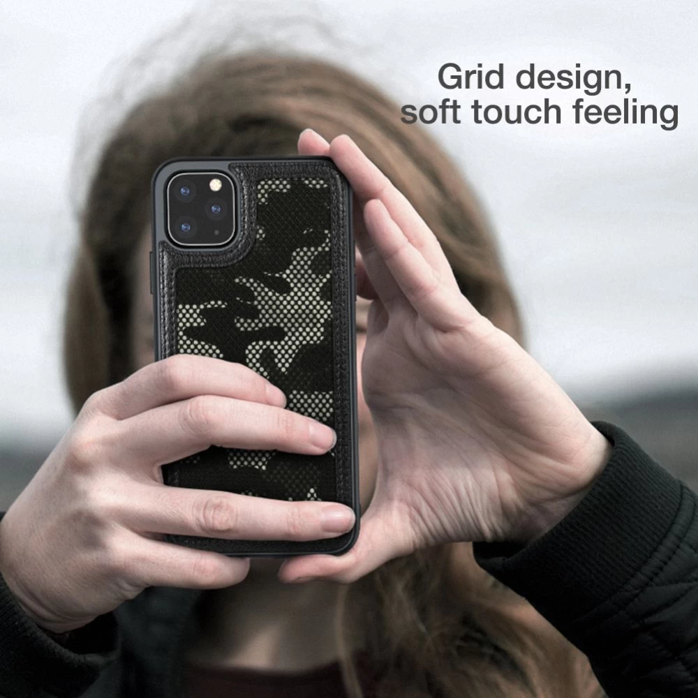 Apple iPhone 11 Pro Max vāciņš melns Nillkin Camo