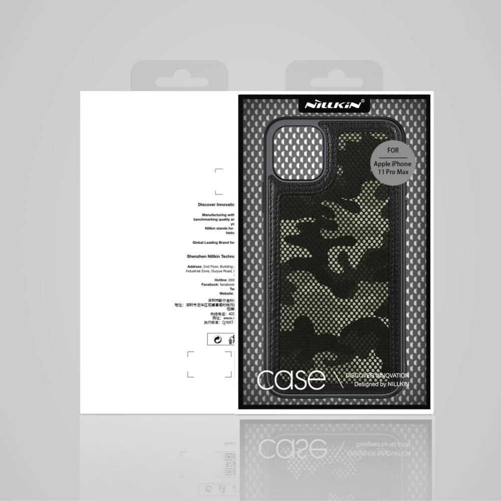Apple iPhone 11 Pro Max vāciņš melns Nillkin Camo